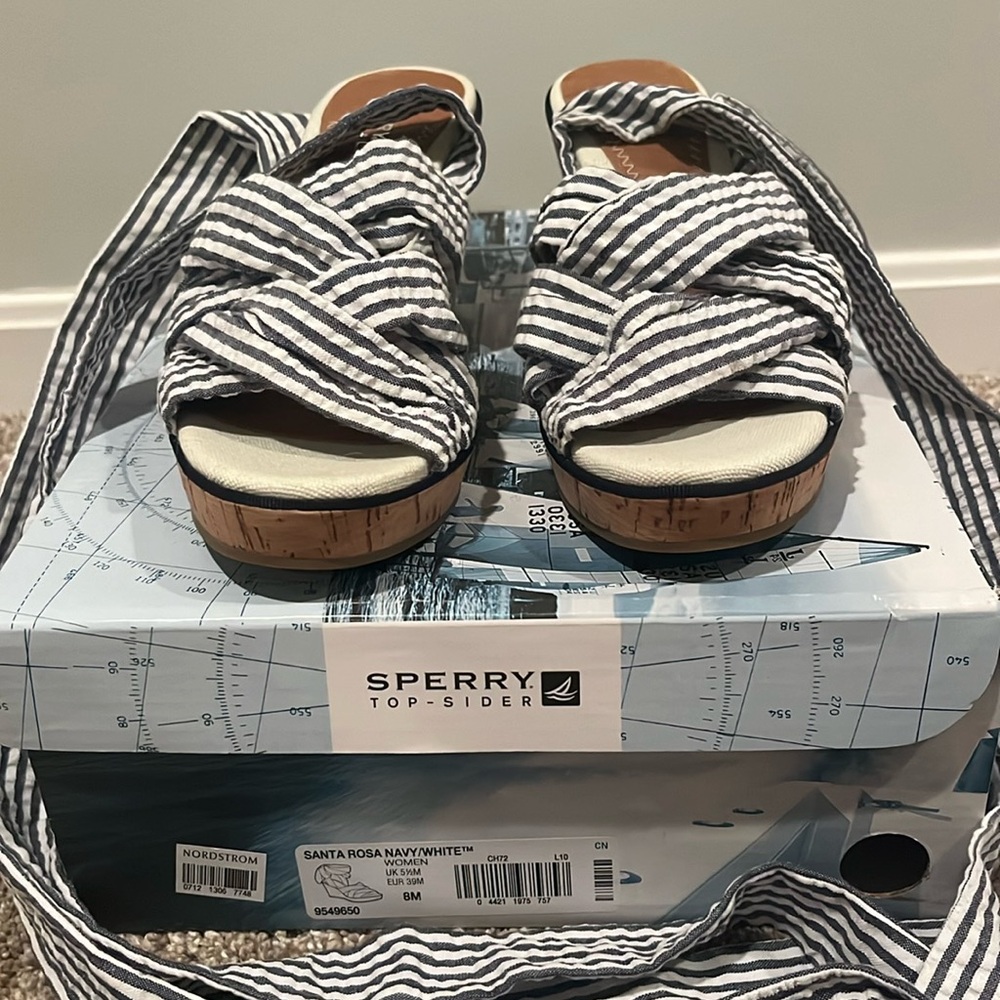 Sperry Santa Rosa Wedge size 8